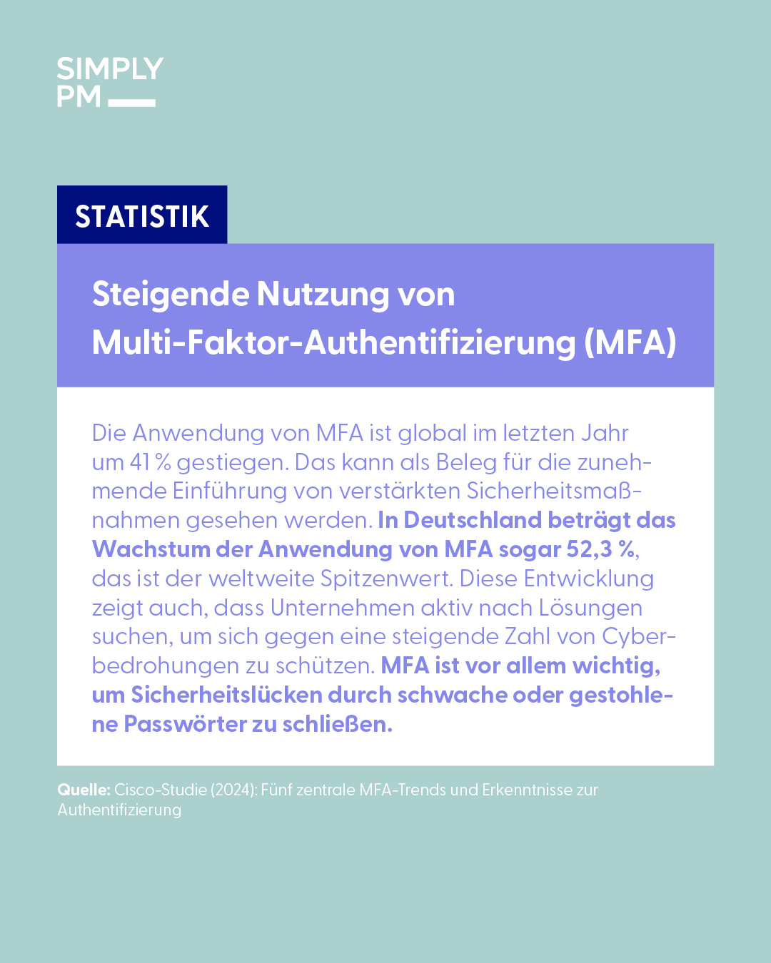 Nutzung von Multi-Faktor-Authentifizierung (MFA)