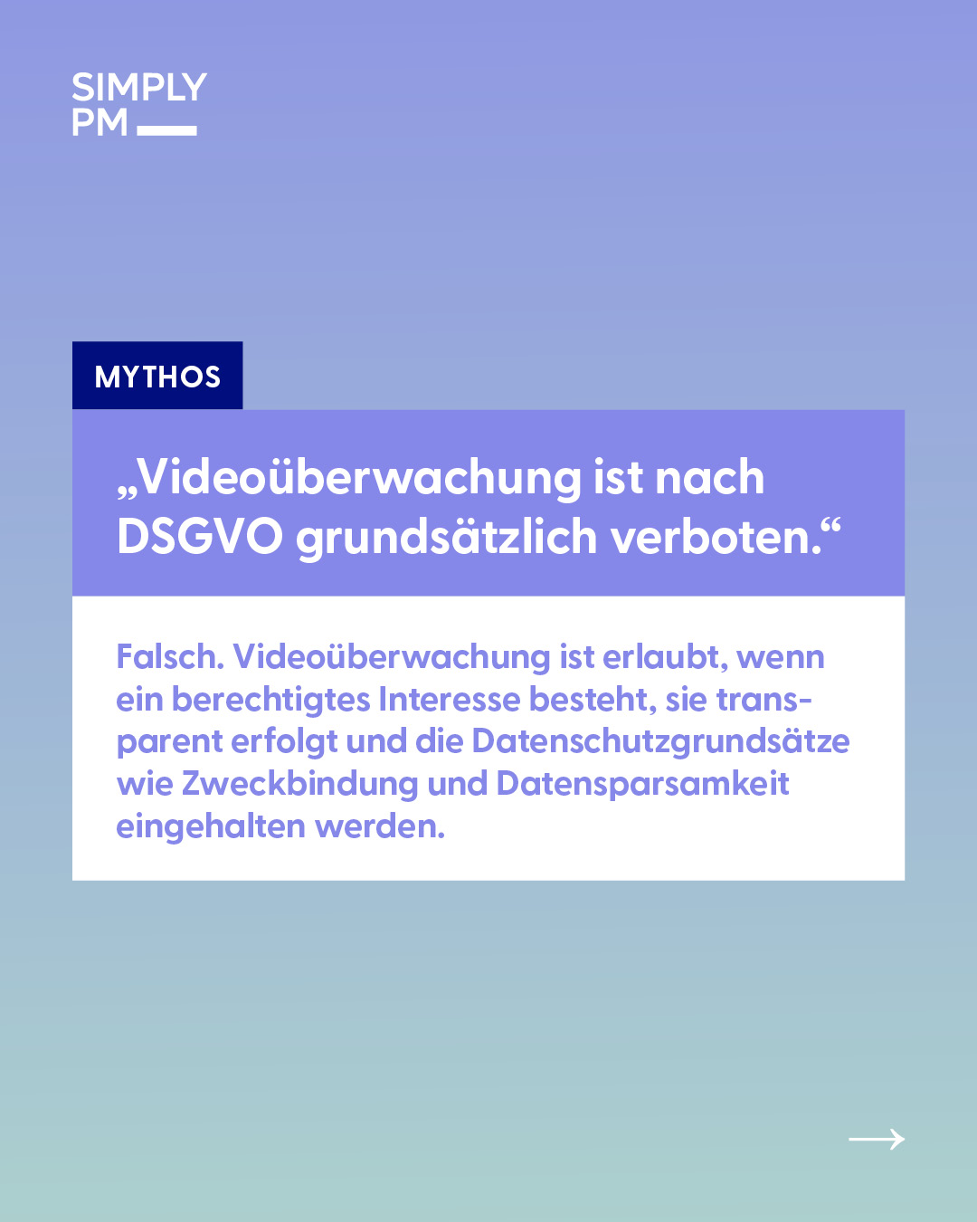 Videoüberwachung immer verboten?